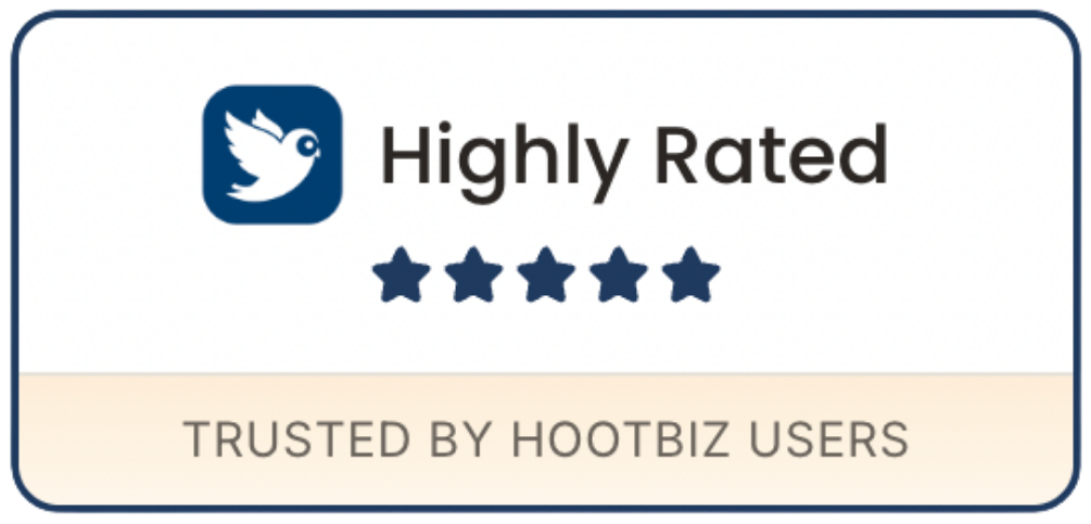 Give us a Hoot — Leave us a review on HootBiz