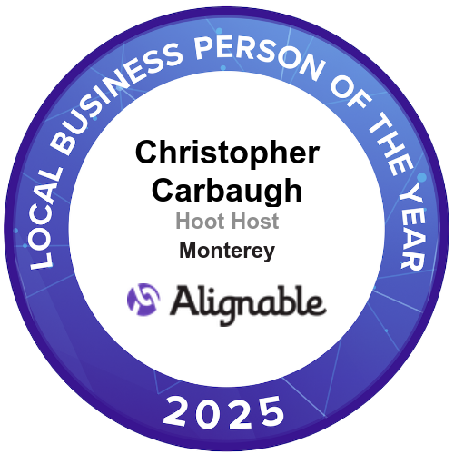 Alignable Local Business Person of the Year 2025 — Christopher Carbaugh, Hoot Host